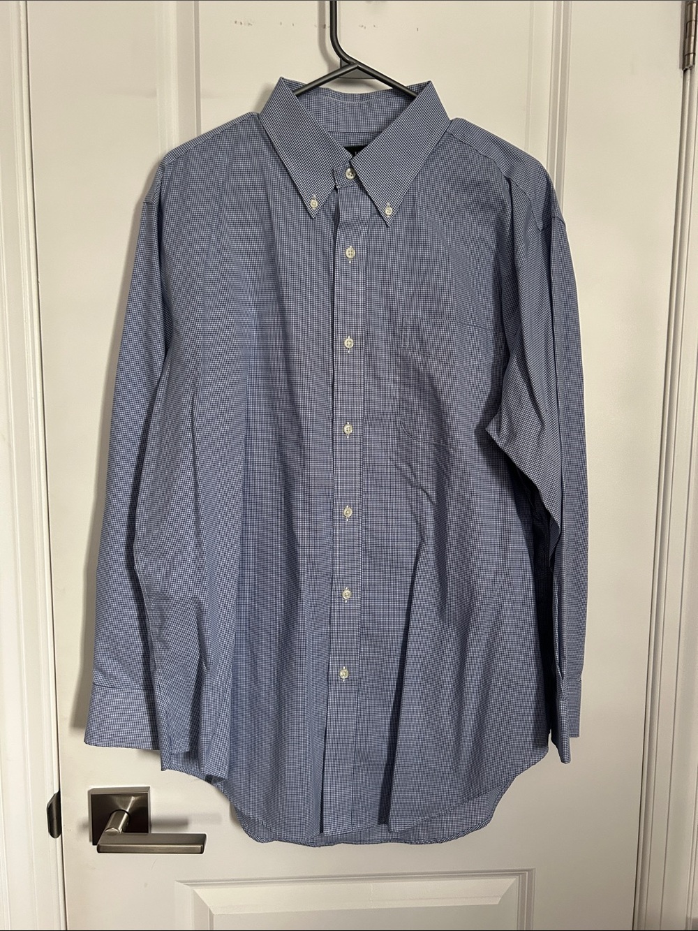 Lauren Ralph Lauren Men's Button-Down Dress Shirt - Blue Size 16.5 M